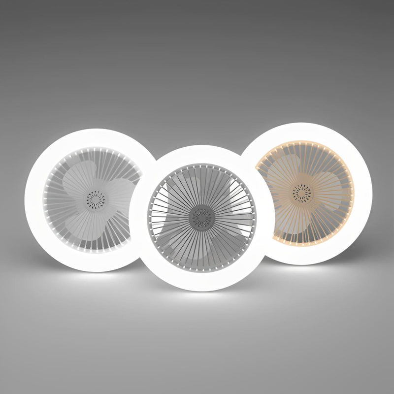 Ventiluminária LED 2 em 1 - BreezyGlow® - SeasonOfertas